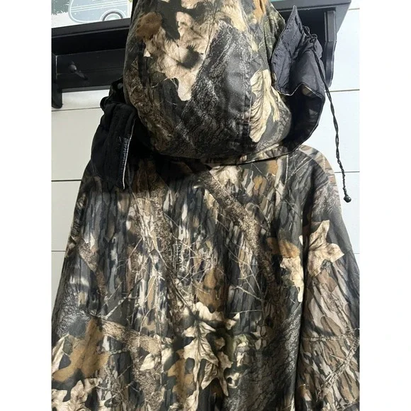 Bear Creek Outfitters Coat Mens Large Camo Heavy Duty Lined